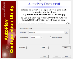 Auto-Play Configuration Utility