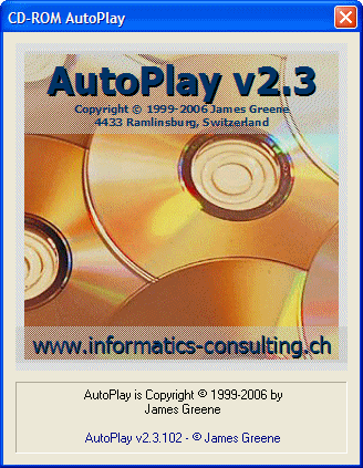 AutoPlay default display